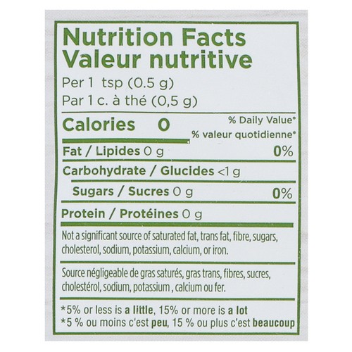 Splenda No Calorie Sweetener Stevia Granulated 220 g