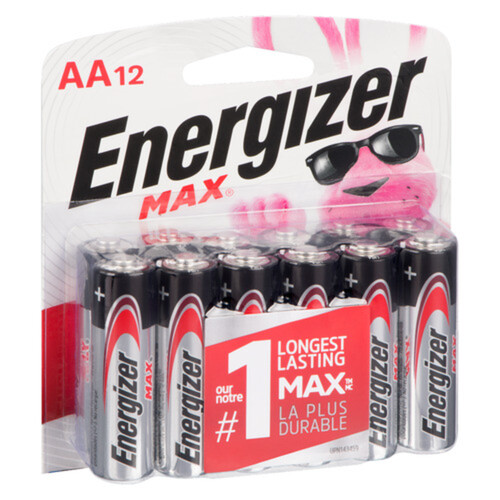 Energizer Batteries Max AA 12 Pack