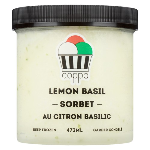 Coppa Di Gelato Sorbet Lemon Basil 473 ml