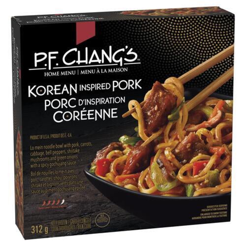 P.F. Chang's Frozen Meal Bowl Korean Inspired Pork 312 g