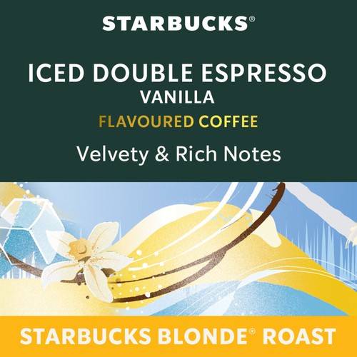 Starbucks Iced Double Espresso Vanilla For Nespresso Vertuo 80 g