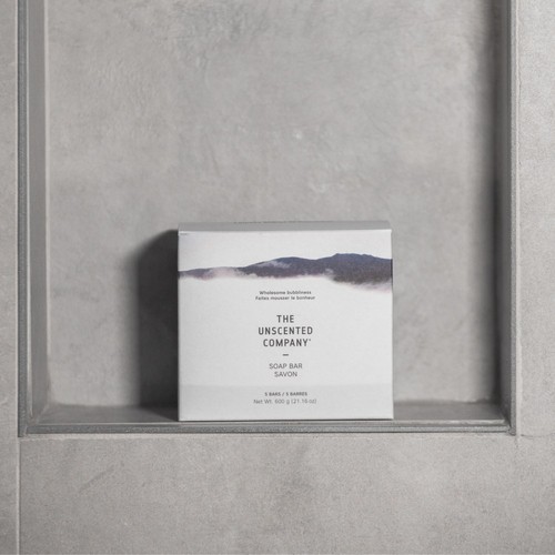 The Unscented Company Soap Bar 5 Pack