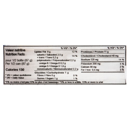 Petit Navire Mackerel Fillets With White Wine 175 g