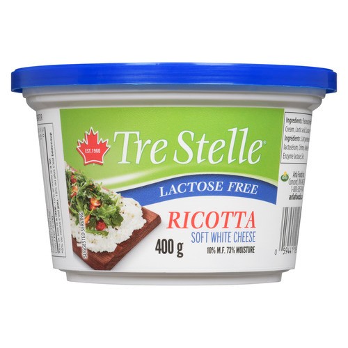 TreStelle Lactose-Free Cheese Ricotta 400 g