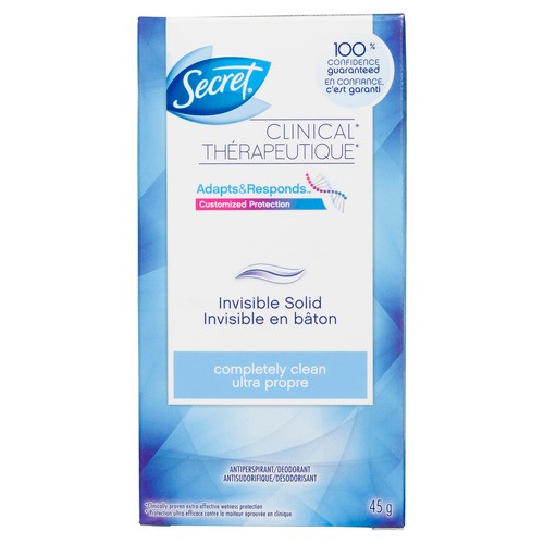 Secret Complete Clean Invisable Solid 45 g