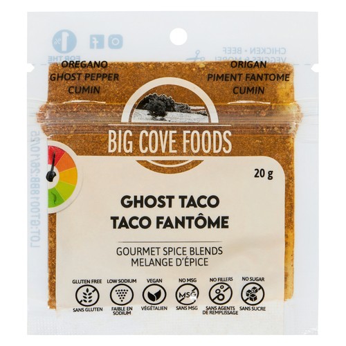 Big Cove Foods Gourmet Spice Blends Ghost Taco 20 g