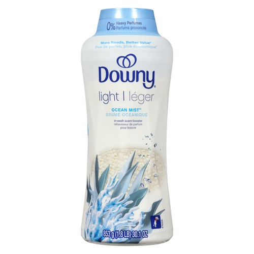 Downy Fabric Softener Light Ocean Mist 853 g