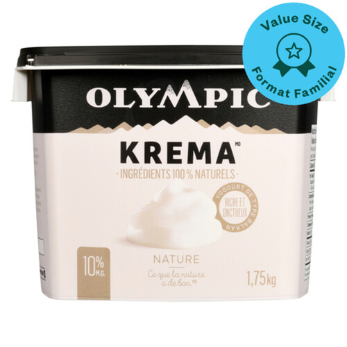 Olympic 10% Krema Yogurt Plain 1.75 kg