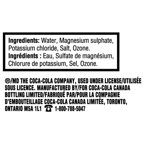 Dasani Remineralized Water 12 x 500 ml (bottles)