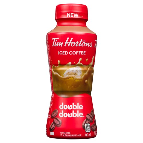 Tim Hortons Iced Coffee Double Double 340 ml (bottle)