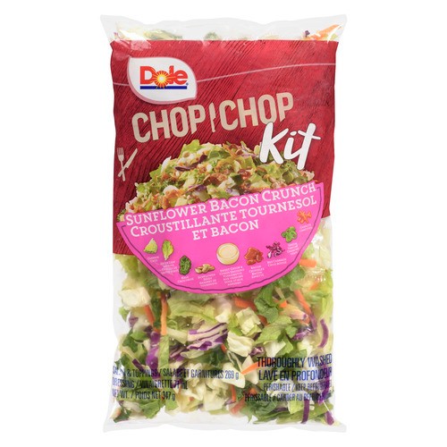 Dole Chop Chop Salad Kit Sunflower Bacon Crunch 347 g