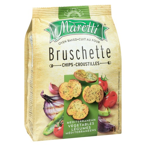 Maretti Bruschette Chips Mediterranean Vegetables 142 g