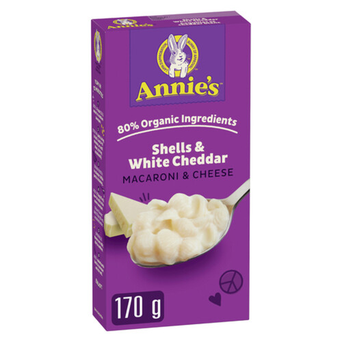 Annie's Macaroni & Cheese Shells & White cheddar 170 g