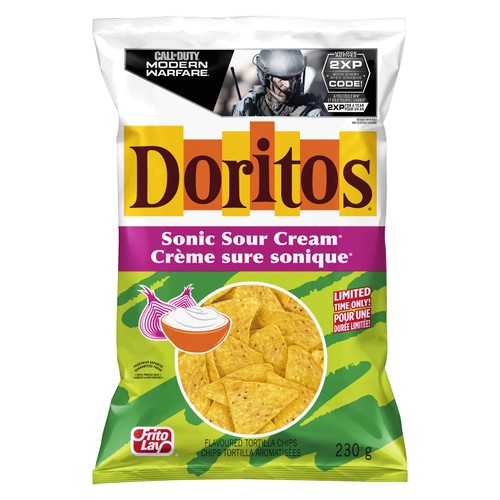 Doritos Tortilla Chips Sonic Sour Cream 230 g