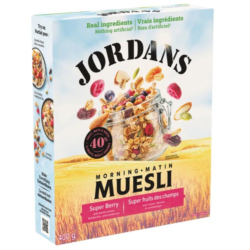 Jordans Muesli Super Berry 400 g