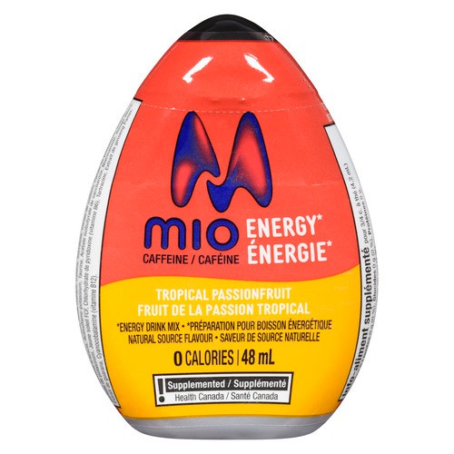 Mio Caffeine Liquid Flavor Tropical Passionfruit 48 ml