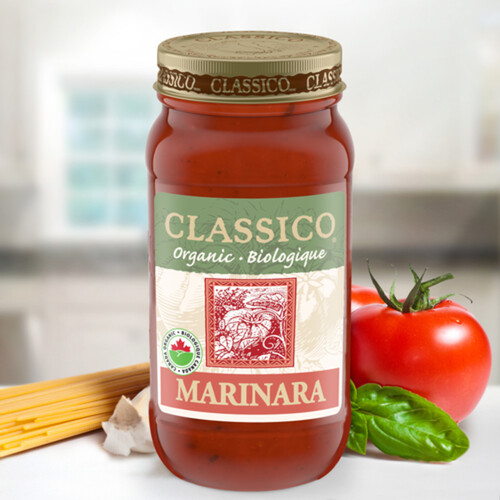 Classico Organic Marinara Pasta Sauce 650 ml Voilà Online Groceries & Offers