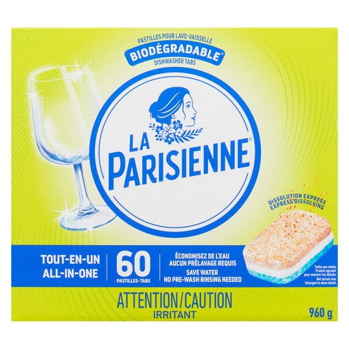 La Parisienne Dishwasher Tablets 60 Pods
