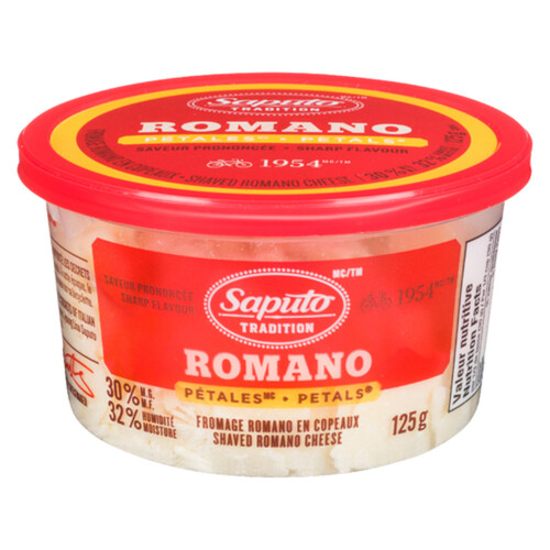 Saputo Petals Shaved Cheese Romano 125 g