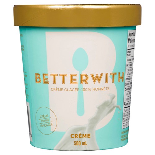 Betterwith Cream Ice Cream 500 ml