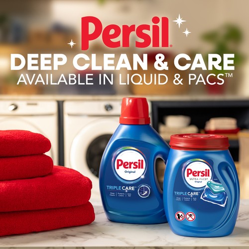 Persil TripleCare Laundry Detergent Ultra Pacs Original 76 Count