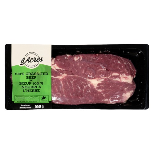 8 Acres Blade Roast Beef Boneless 550 g