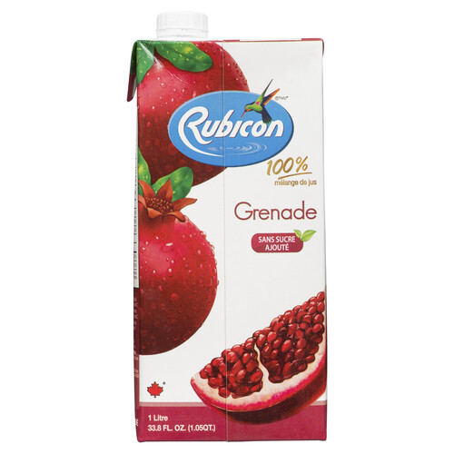 Rubicon Juice Drink Pomegranate No Sugar Added 1 L