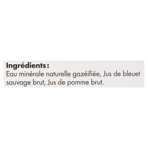 Viveau Sparkling Water Ready To Drink Blueberry 4 x 250 ml (cans)