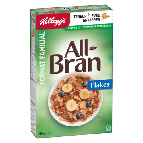 Kellogg's All Bran Cereal Flakes Original 560 g