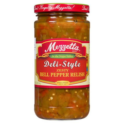 Mezzetta Relish Zesty Bell Pepper 355 ml