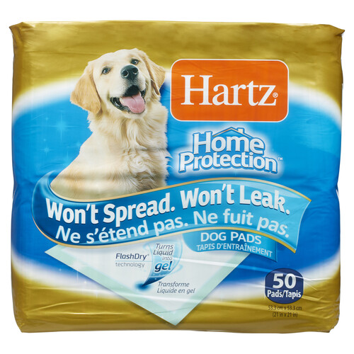 Hartz Home Protection Dog Pads 50 Pack