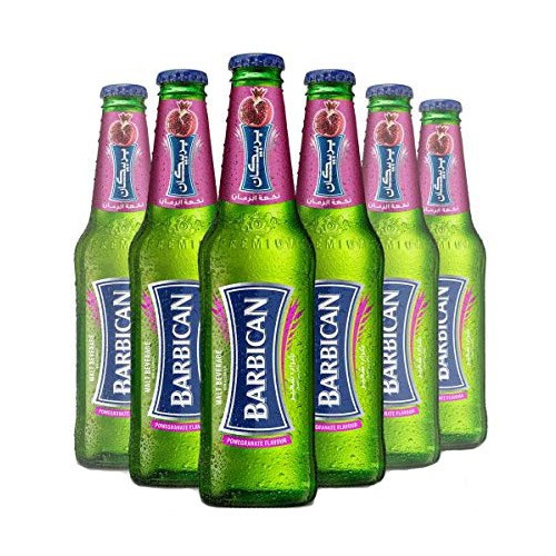 Barbican Non-Alcoholic Malt Beverage Pomegranate 6 x 330 ml (bottles)