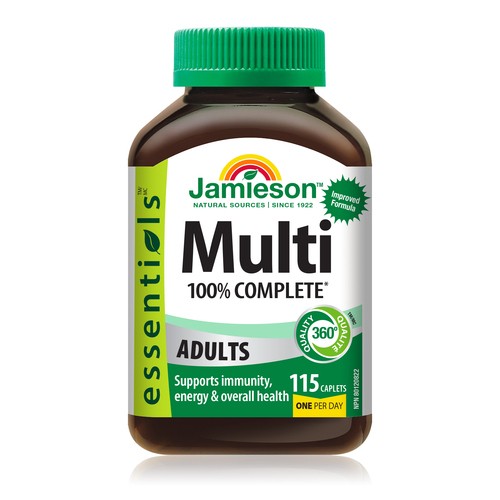 Jamieson Multi 100% Complete Vitamins For Adult 115 Count
