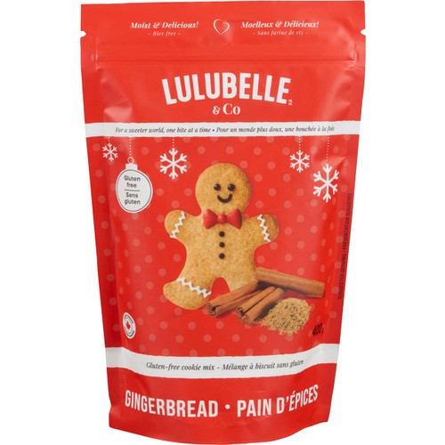 Lulubelle & Co Gluten-Free Cookie Mix Gingerbread 400 g 