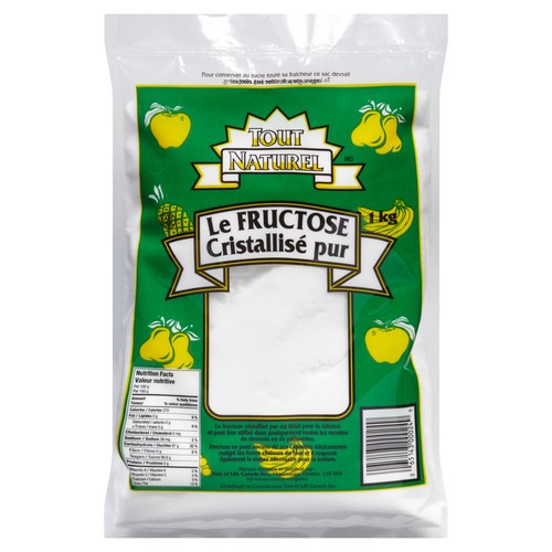 Tout Naturel Crystalline White Fructose 1 kg
