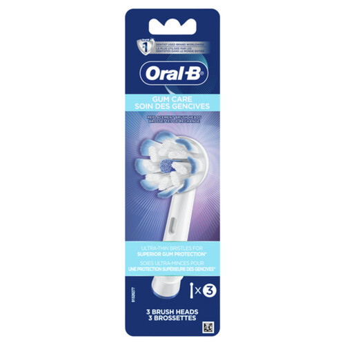 Oral-B Gum Care Electric Toothbrush Replacement Brush Head 3 Pack
