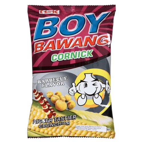 Boy Bawang Cornick Fried Corn with Barbecue Flavor 100 g
