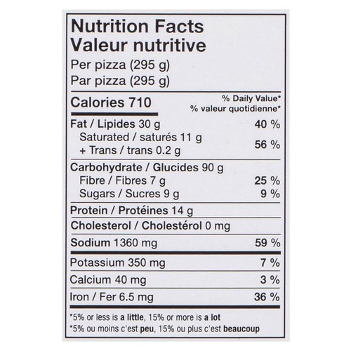 Dr. Oetker Ristorante Vegan Frozen Pizza Pepperoni 295 g