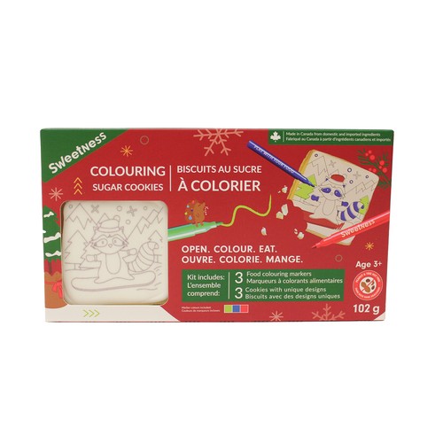 Sweetness Colouring Sugar Cookie Kit 102 g