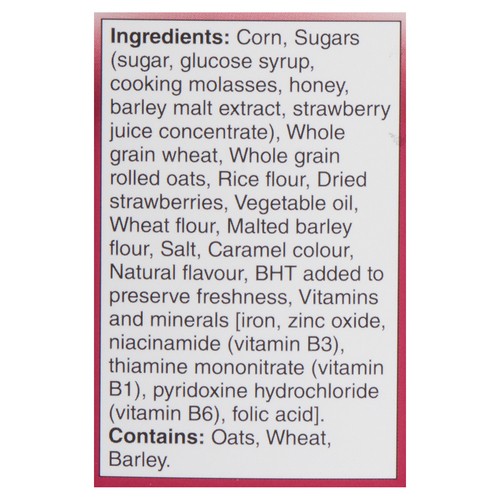 Post Honey Bunches Of Oats Cereal Real Strawberry 311 g