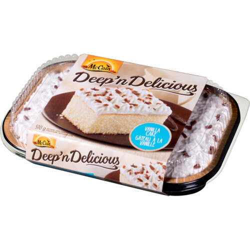 McCain Deep'n Delicious Cake Vanilla 510 g (frozen)