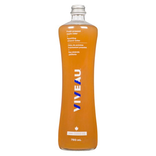 Viveau Sparkling Water Apple Cider 750 ml (bottle)
