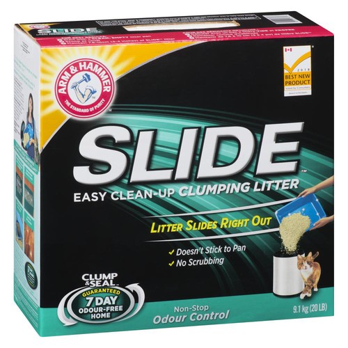 Arm & Hammer Slide Cat Litter Non-Stop Odour Control 9.1 kg