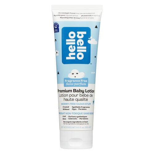 Hello Bello Premium Baby Lotion Fragrance Free 250 ml
