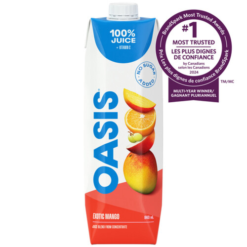 Oasis Juice Exotic Mango 960 ml