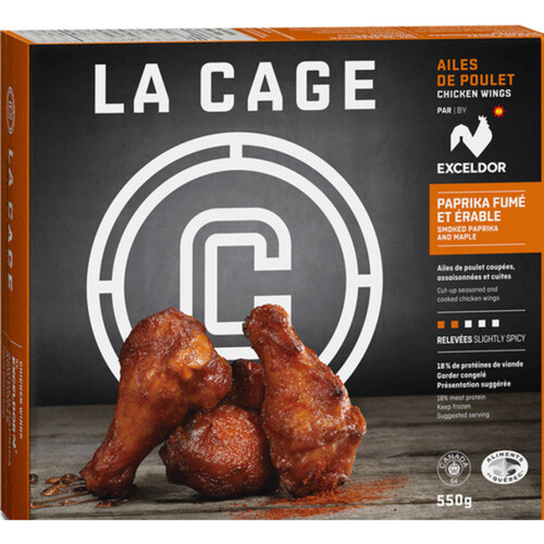 La Cage Chicken Wings Smoke Paprika and Maple 550 g