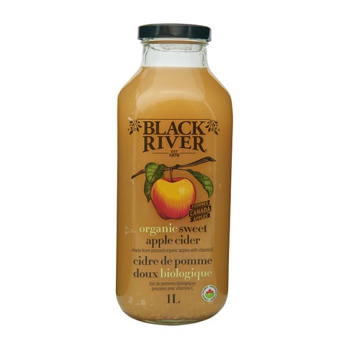 Black River Organic Cider Sweet Apple 1 L (bottle)