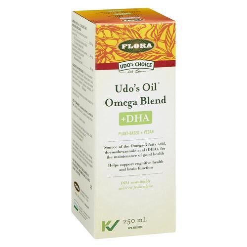 Flora Udo's Choice Udo's Oil Omega Blend +DHA 250 ml