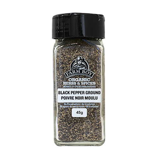 Farm Boy Organic Ground Black Pepper 45 g