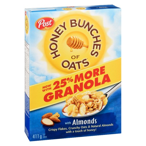 Post Cereal Honey Bunches Of Oats Almond 411 g